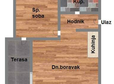 Dvosoban stan, Novi Sad, telep, prodaja, 39m2, 99550e, id1008963