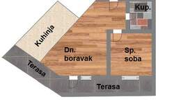 Trosoban stan, Novi Sad, Bulevar Patrijarha Pavla, prodaja, 62m2, 142600e, id1009124