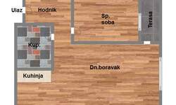 Dvosoban stan, Novi Sad, Telep, prodaja, 43m2, 108900e, id1009675