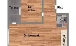 Dvosoban stan, Novi Sad, prodaja, 42m2, 106500e, id1009676