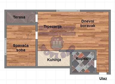 Dvosoban stan, Novi Sad, Novi Majur, prodaja, 36m2, 83430e, id1011333