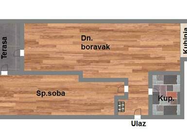 Dvosoban stan, Novi Sad, prodaja, 46m2, 127230e, id1013645