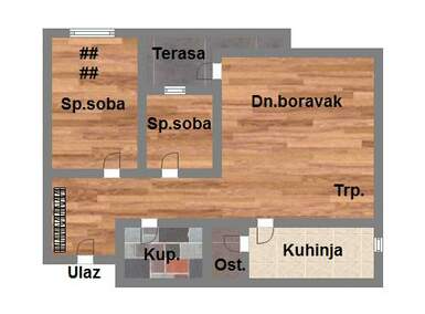 Trosoban stan, Novi Sad, prodaja, 62m2, 150070e, id1014254