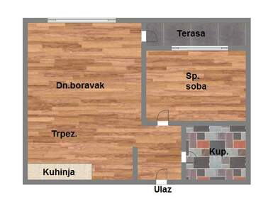 Dvosoban stan, Novi Sad, prodaja, 43m2, 108920e, id1016053