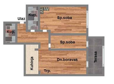 Trosoban stan, Novi Sad, prodaja, 67m2, 139640e, id1019499