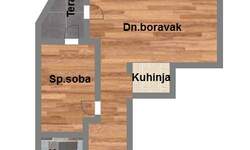 Jednoiposoban stan, Novi Sad, Petrovaradin, prodaja, 45m2, 94660e, id1020218