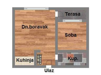 Dvosoban stan, Novi Sad, Salajka, prodaja, 40m2, 119480e, id1023385