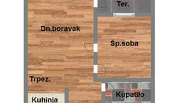 Jednoiposoban stan, Novi Sad, Stari Majur, prodaja, 35m2, 80240e, id1026952