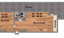 Dvosoban stan, Novi Sad, prodaja, 63m2, 150270e, id1027895