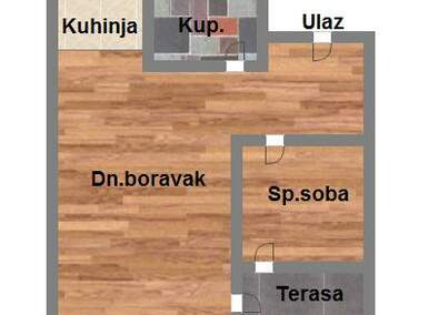 Jednoiposoban stan, Novi Sad, Stari majur, prodaja, 41m2, 84400e, id1028515