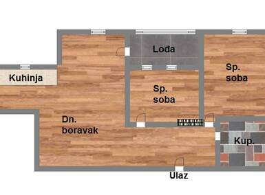 Trosoban stan, Novi Sad, Podbara, prodaja, 66m2, 160260e, id1032480