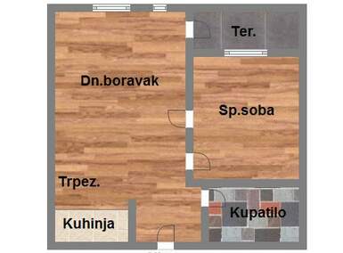 Jednoiposoban stan, Novi Sad, prodaja, 35m2, 80240e, id1037826