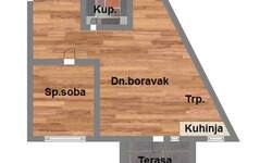 Dvosoban stan, Novi Sad, Somborski Bulevar, prodaja, 59m2, 143530e, id1046335