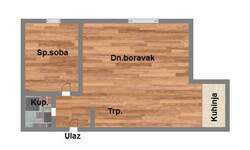 Dvosoban stan, Novi Sad, Telep, prodaja, 39m2, 96190e, id1046720