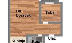 Dvosoban stan, Novi Sad, Telep, prodaja, 44m2, 107750e, id1046755