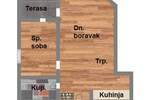 Dvosoban stan, Novi Sad, prodaja, 44m2, 100660e, id1051973