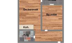 Dvosoban stan, Novi Sad, Adice, prodaja, 42m2, 80930e, id1057436