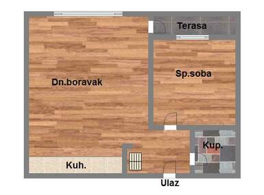 Dvosoban stan, Novi Sad, prodaja, 42m2, 95150e, id1061950