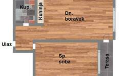 Jednoiposoban stan, Novi Sad, prodaja, 37m2, 99360e, id1064915