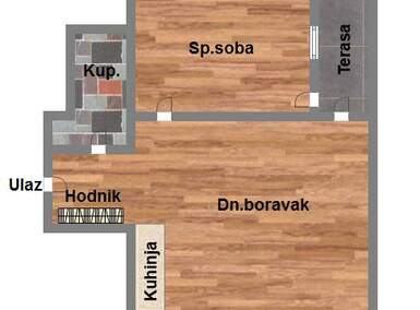 Dvosoban stan, Novi Sad, prodaja, 51m2, 120520e, id1066647