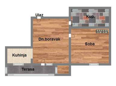 Jednosoban stan, Novi Sad, Grbavica, prodaja, 39m2, 116320e, id1070301