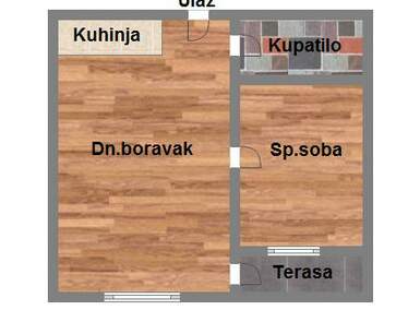 Dvosoban stan, Novi Sad, Salajka, prodaja, 42m2, 103900e, id1072179