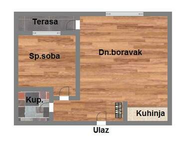 Dvosoban stan, Novi Sad, Bulevar Oslobođenja, prodaja, 46m2, 155230e, id1074355