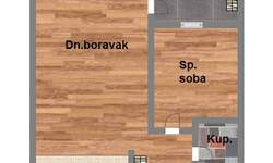 Dvosoban stan, Novi Sad, Podbara, prodaja, 41m2, 109450e, id1080073