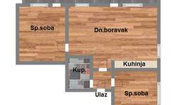Dvoiposoban stan, Novi Sad, prodaja, 57m2, 124160e, id1080238