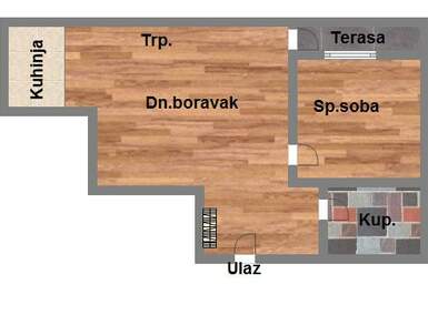 Jednoiposoban stan, Novi Sad, Bulevar Oslobođenja, prodaja, 39m2, 120420e, id1087757