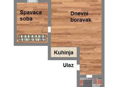 Jednoiposoban stan, Novi Sad, prodaja, 38m2, 94000e, id1088473