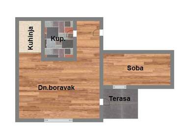 Jednoiposoban stan, Novi Sad, prodaja, 36m2, 85130e, id1091157
