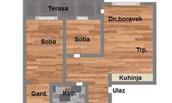 Trosoban stan, Novi Sad, prodaja, 68m2, 161530e, id1092558
