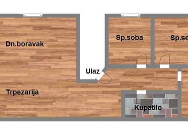 Troiposoban stan, Novi Sad, ***, prodaja, 73m2, 94500e, id1092664
