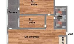 Trosoban stan, Novi Sad, prodaja, 58m2, 128570e, id1094913