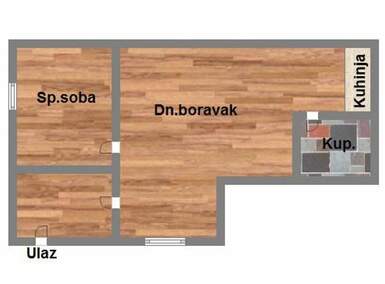 Jednoiposoban stan, Novi Sad, prodaja, 37m2, 111150e, id1099357