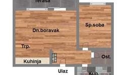 Dvosoban stan, Novi Sad, prodaja, 50m2, 80550e, id1102487
