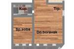 Dvosoban stan, Novi Sad, prodaja, 42m2, 86520e, id1102492