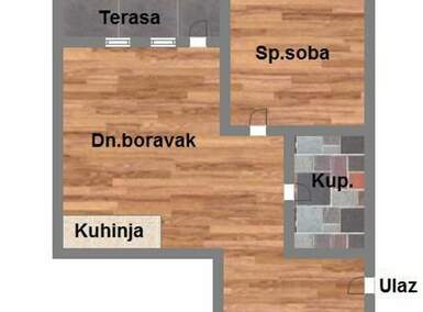 Dvosoban stan, Novi Sad, Telep, prodaja, 41m2, 84460e, id1107656