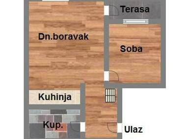 Dvosoban stan, Novi Sad, prodaja, 41m2, 89090e, id1109570