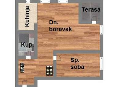 Dvosoban stan, Novi Sad, Bulevar Evrope, prodaja, 45m2, 120560e, id1110562