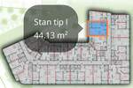 Jednoiposoban stan, Niš, Bulevar Nemanjića, prodaja, 44m2, 92600e, id1114197