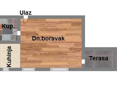 Jednosoban stan, Novi Sad, prodaja, 31m2, 82400e, id1115510