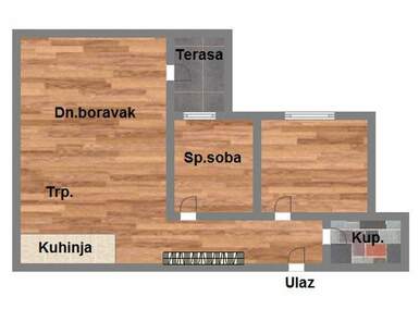 Dvoiposoban stan, Novi Sad, Telep, prodaja, 58m2, 141460e, id1127861