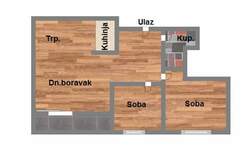 Trosoban stan, Novi Sad, Telep, prodaja, 65m2, 161730e, id1129133