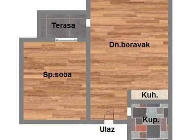 Dvosoban stan, Novi Sad, Adice, prodaja, 39m2, 68290e, id1132059