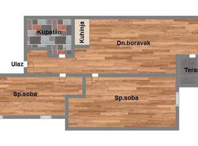 Trosoban stan, Novi Sad, Adice, prodaja, 49m2, 80770e, id1134566