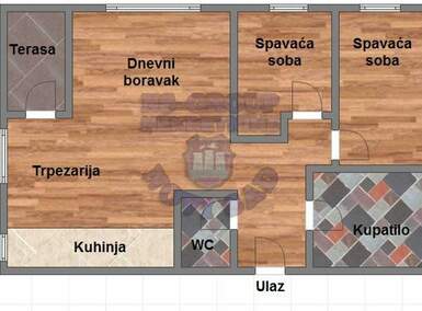 Dvoiposoban stan, Novi Sad, Novi Majur, prodaja, 46m2, 103850e, id1136495