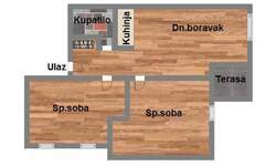 Trosoban stan, Novi Sad, Adice, prodaja, 49m2, 80770e, id1141343