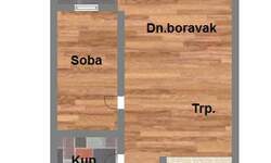 Dvosoban stan, Novi Sad, prodaja, 44m2, 108610e, id1141381